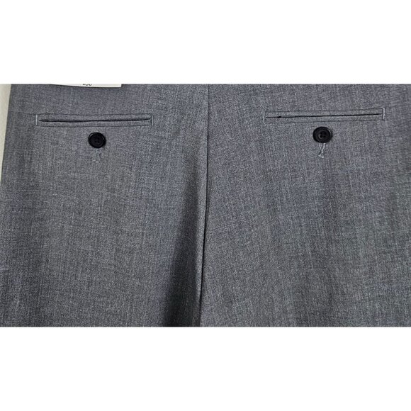 Van Heusen Boys Flex Regular Fit Dress Pants Size 16 Oxford Grey Heather - Picture 6 of 11